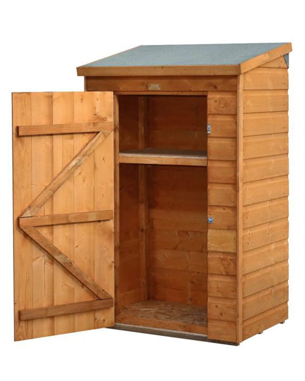 Wooden Garden Storage Tool Shed With Shelf 690L - Image 2