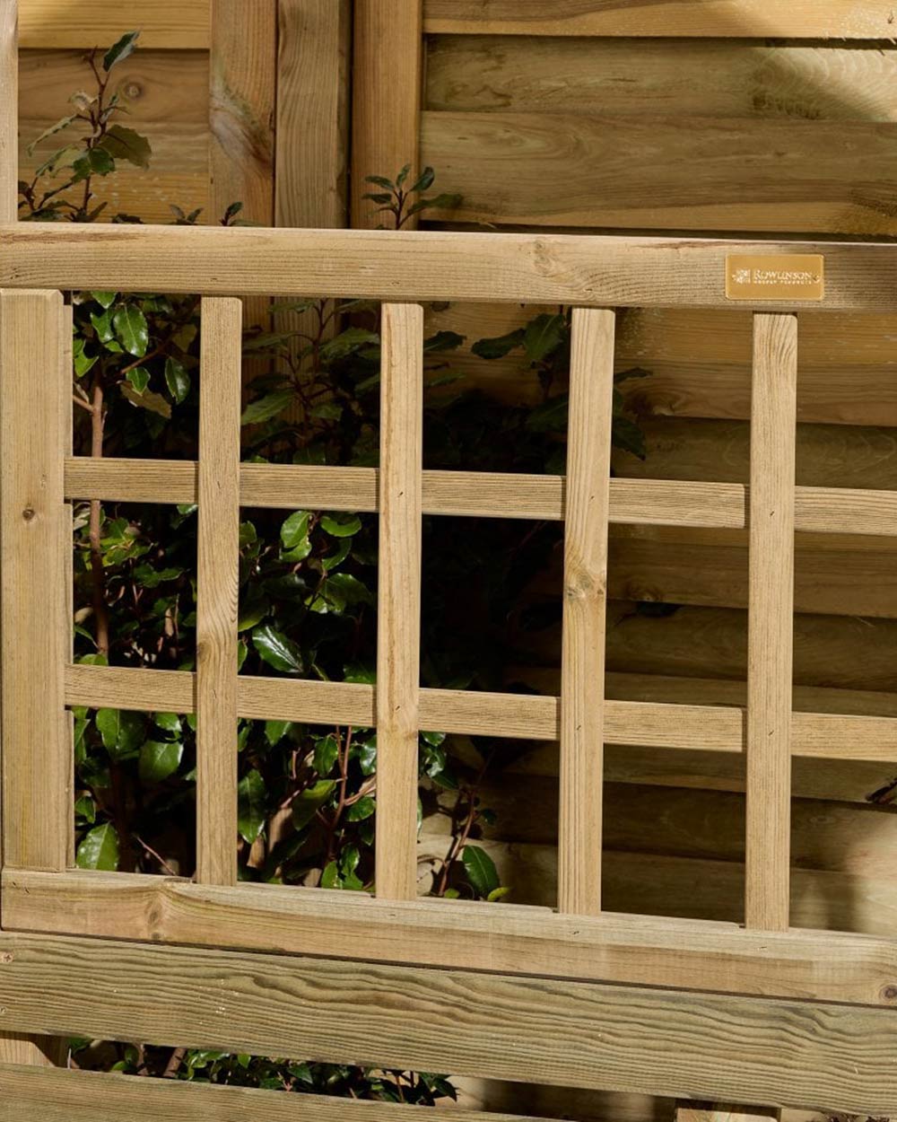 Wooden Garden Arbour Sherwood 10 Year Guarantee Rowlinson - Image 6