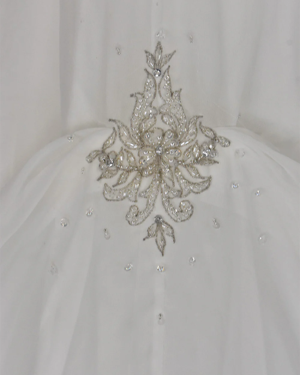 Zurc For Impression White Off Shoulder Wedding Dress Size 12 - Image 7